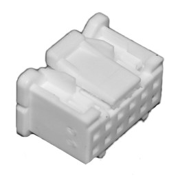 50 pcs - PUDP-08V-S JST, PUD Female Connector Housing, 2mm Pitch, 8 Way, 2 Row