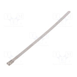 50 pcs : BU46-150 - Cable tie, L: 150mm, W: 4.6mm, acid resistant steel AISI 316, 445N