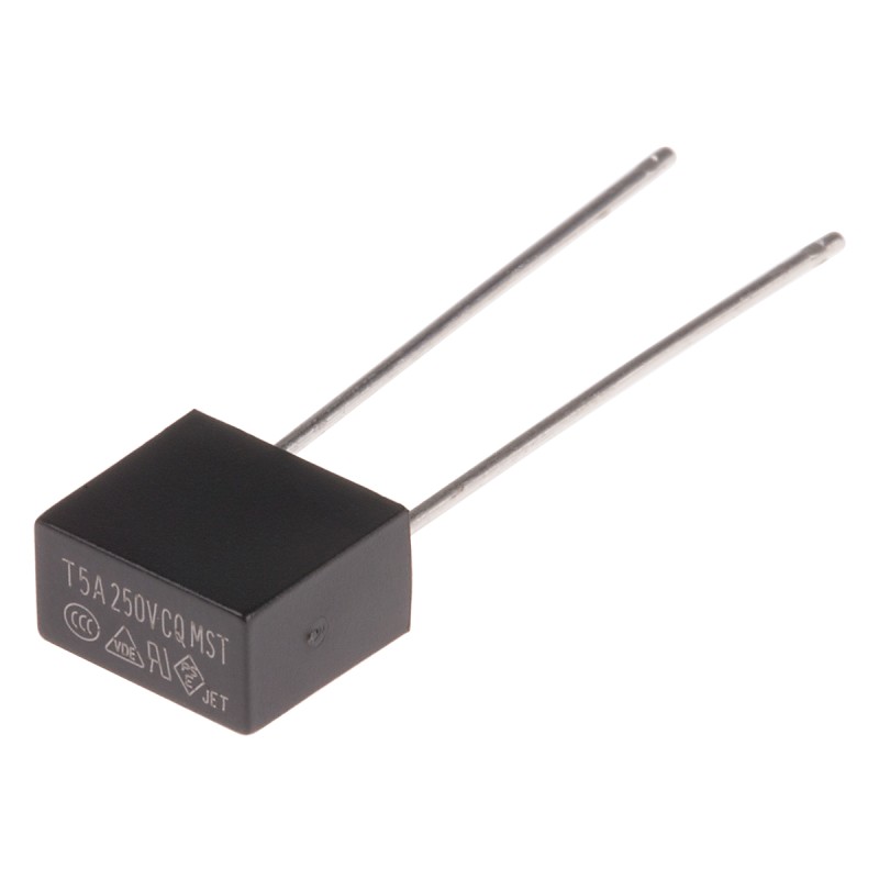 50 pcs - RS PROPC Board Non Resettable Fuse, Radial 5A, 250V ac