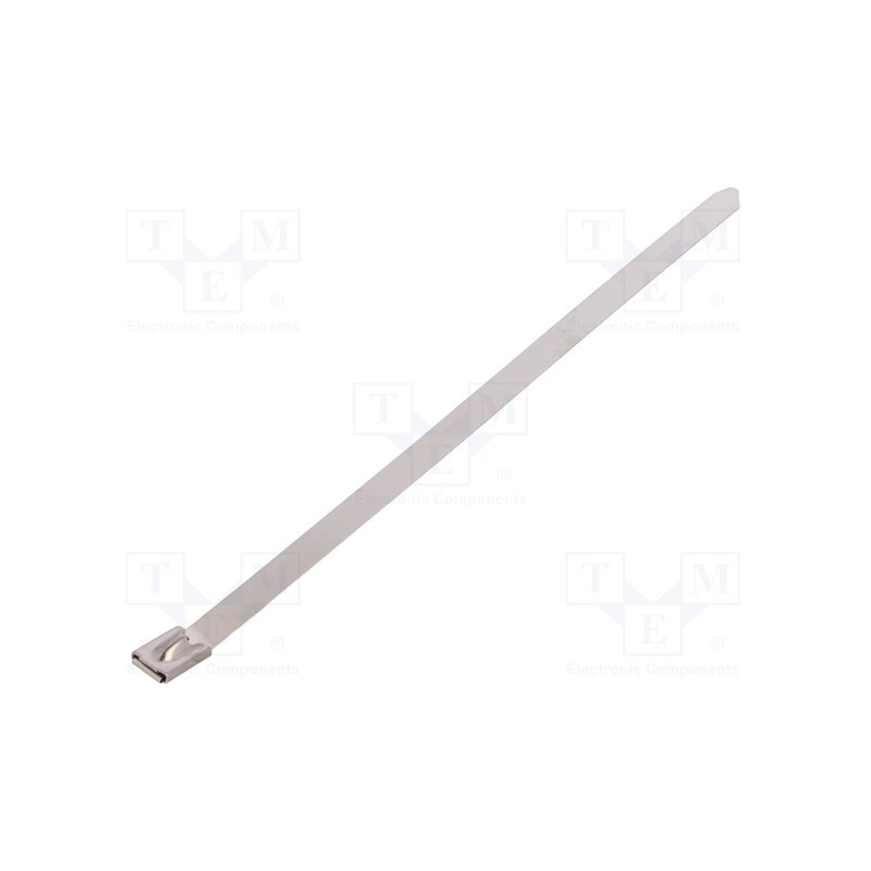 50 pcs : BU74-200 - Cable tie, L: 200mm, W: 7.9mm, stainless steel AISI 304, 1112N