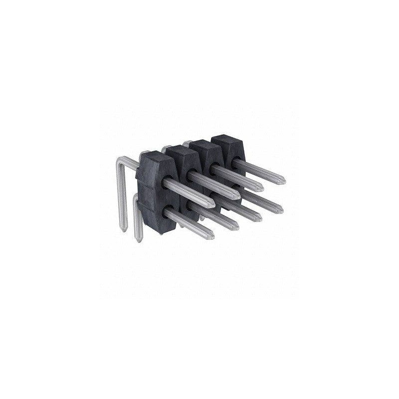 20 pcs - 90122-0122 Molex 90122 Series PCB Header, 4 Contact(s), 2.54mm Pitch, 2 Row(s)