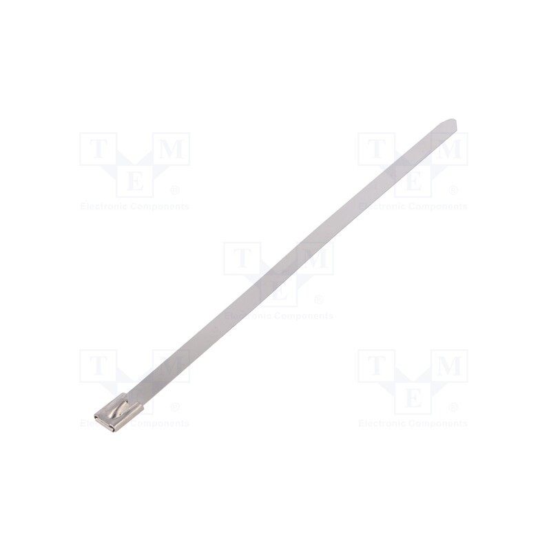 50 pcs : BU76-200 - Cable tie, L: 200mm, W: 7.9mm, acid resistant steel AISI 316