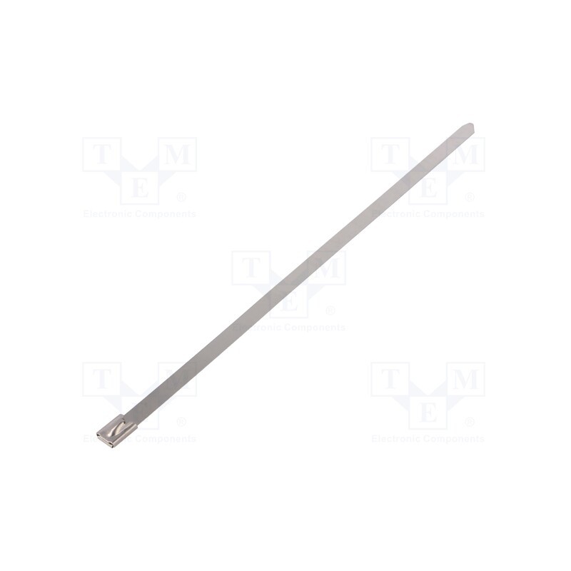 50 pcs : BU76-260 - Cable tie, L: 260mm, W: 7.9mm, acid resistant steel AISI 316