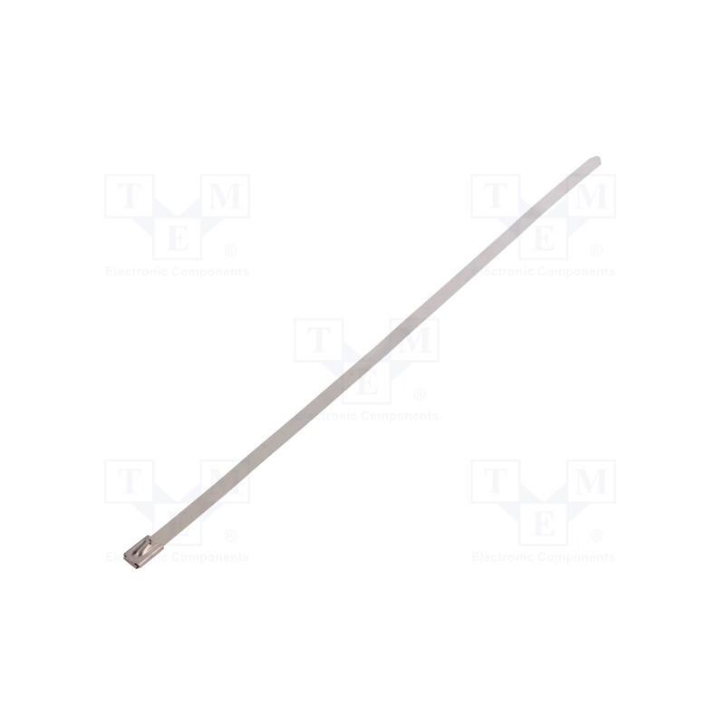 50 pcs : BU76-360 - Cable tie, L: 360mm, W: 7.9mm, acid resistant steel AISI 316