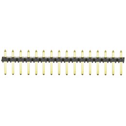 10 pcs - TLW-116-05-G-S Samtec TLW Series Straight Through Hole Pin Header, 16 Contact(s), 2.54mm Pitch, 1 Row(s), Unshrouded