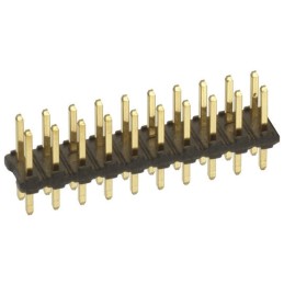 50 pcs - M22-2020305 HARWIN M22 Series Straight Through Hole Pin Header, 6 Contact(s), 2.0mm Pitch, 2 Row(s), Unshrouded