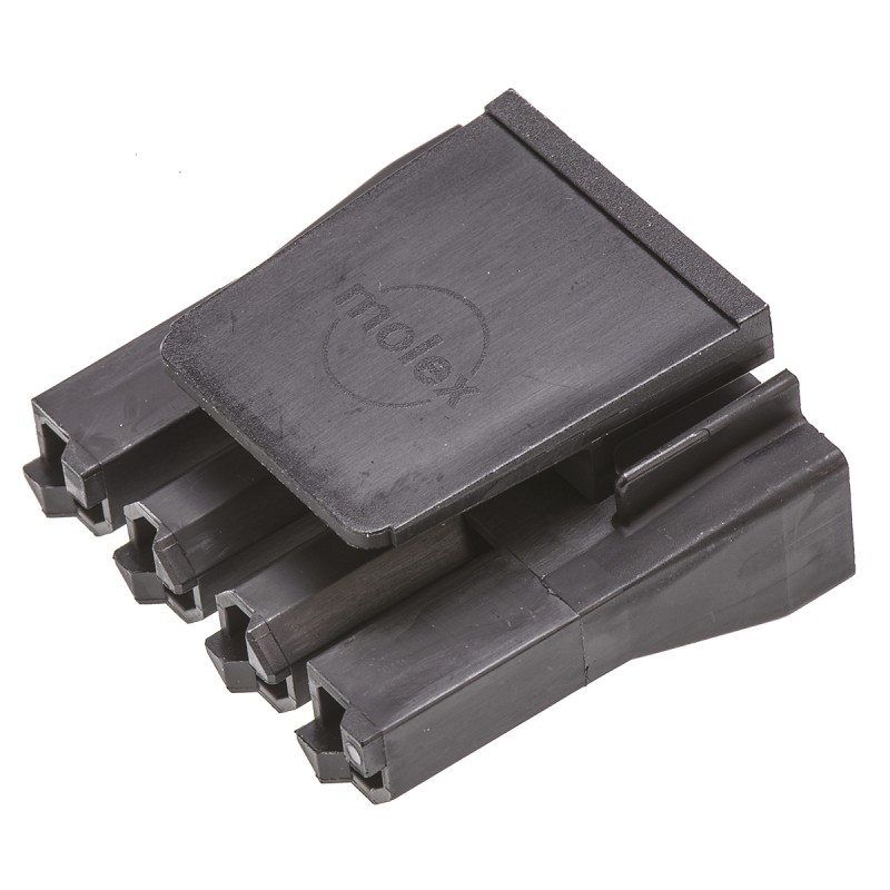 20 pcs - 44441-2004 Molex, Sabre Female Connector Housing, 7.49mm Pitch, 4 Way, 1 Row