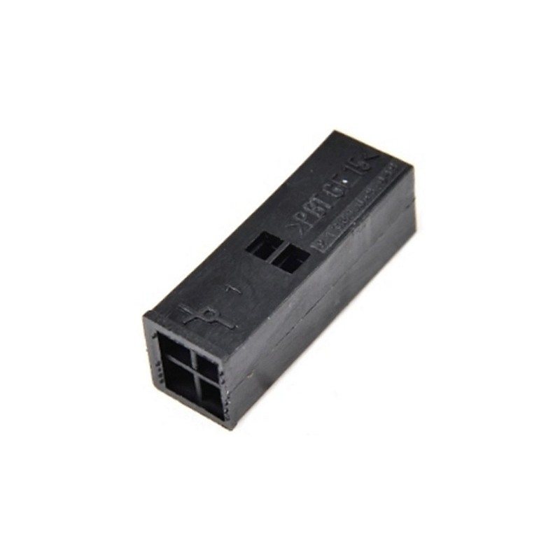 10 pcs - 965082-1 TE Connectivity, AMPMODU Female Connector Housing, 2.54mm Pitch, 4 Way, 2 Row