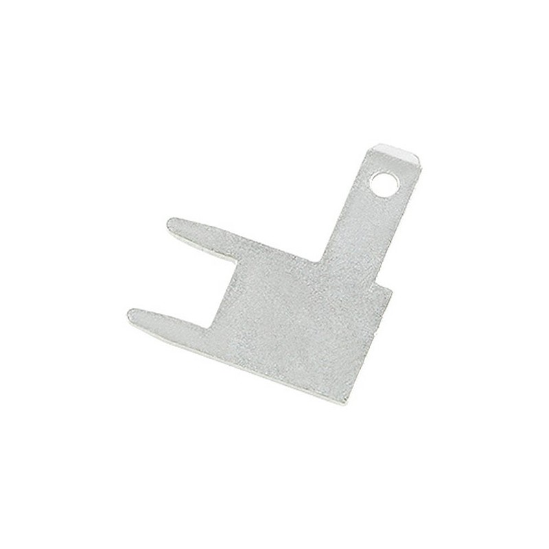 500 pcs - RS PRO Uninsulated Male Spade Connector, PCB Tab, 2.8 x 0.5mm Tab Size