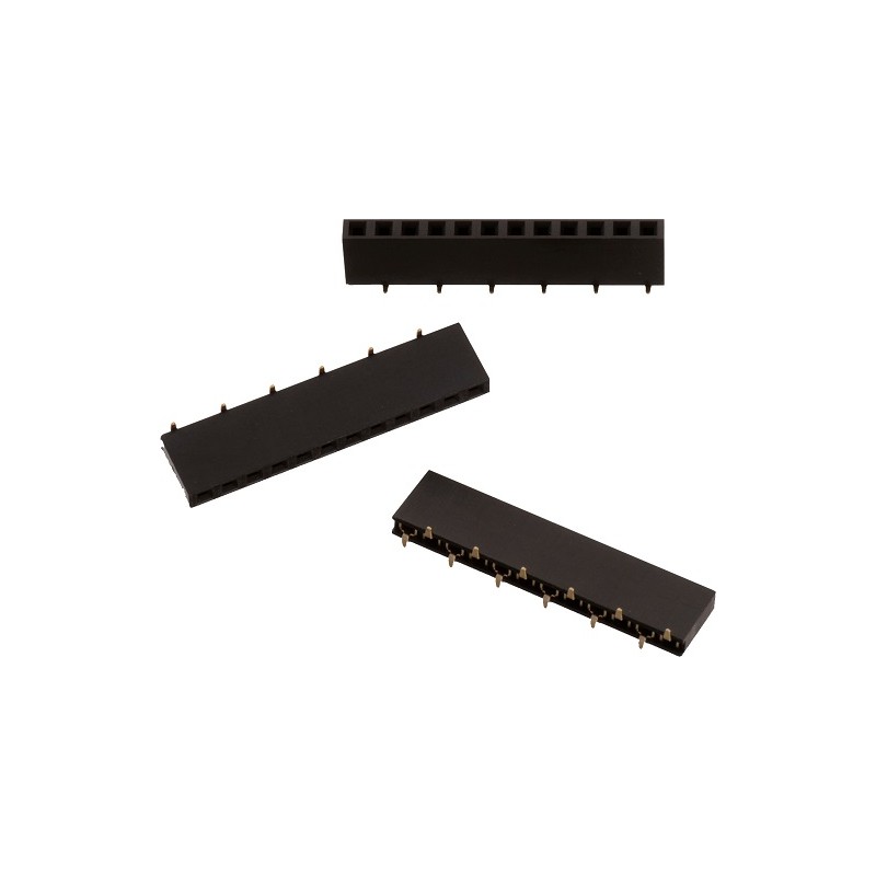 20 pcs - 61000413321 Wurth Elektronik WR-PHD Series Straight PCB Socket, 4-Contact, 1-Row, 2.54mm Pitch