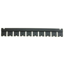 20 pcs - 531230-3 TE Connectivity, AMPMODU Shunt Female Straight Black Open Top 2 Way 1 Row 5.08mm Pitch