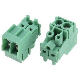 20 pcs - 1984015 Phoenix Contact 3.5mm Pitch 2 Way Pluggable Terminal Block, Plug, Through Hole, Solder Termination