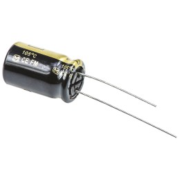 20 pcs - EEUFM1E102 Panasonic 1000μF Aluminium Electrolytic Capacitor 25V dc, Radial, Through Hole - EEUFM1E102