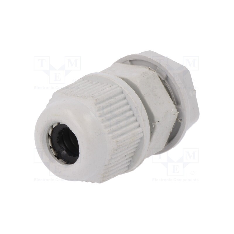 20 pcs : RNPG-07 - Cable gland, PG7, IP65, polyamide, grey