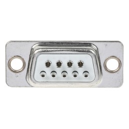 10 pcs - 61800924923 Wurth Elektronik 618 9 Way Cable Mount D-sub Connector Socket, 2.77mm Pitch