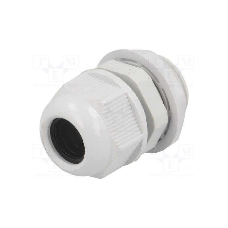 20 pcs : RNPG-13.5 - Cable gland, PG13,5, IP65, polyamide, grey