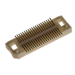 5 pcs - Hirose FunctionMAX FX8 Series Straight Surface Mount PCB Socket, 40-Contact, 1-Row, 0.6mm Pitch, Solder Termination