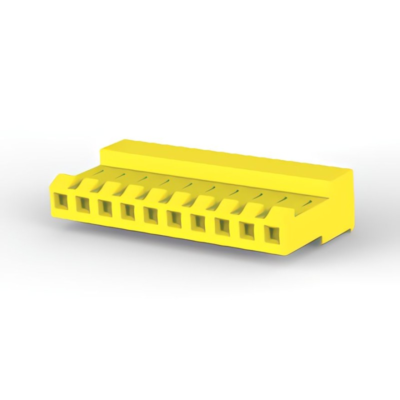 20 pcs - 4-640427-0 TE Connectivity 10-Way IDC Connector Socket for Cable Mount, 1-Row