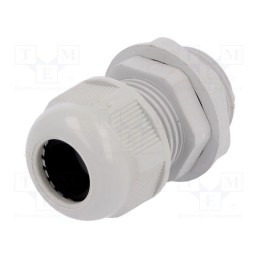 10 pcs : RNPG-16 - Cable gland, PG16, IP65, polyamide, grey