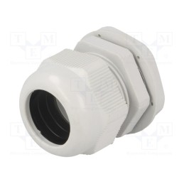 10 pcs : RNPG-29 - Cable gland, PG29, IP65, polyamide, grey