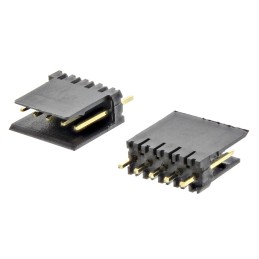 50 pcs - 66100511621 Stelvio Kontek 475 Series Straight Through Hole PCB Header, 5 Contact(s), 2.54mm Pitch, 1 Row(s), Shrouded