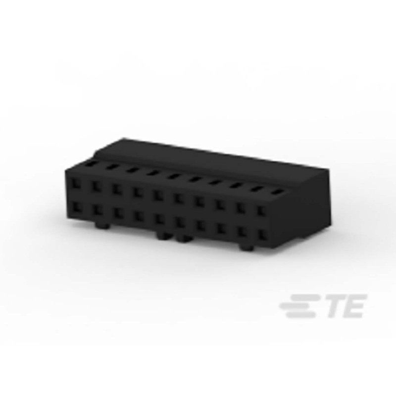 20 pcs - 2-2316109-0 TE Connectivity, AMPMODU Female PCB Connector Housing, 2mm Pitch, 20 Way, 2 Row