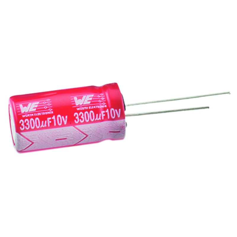20 pcs - 860241175001 Wurth Elektronik 10μF Aluminium Electrolytic Capacitor 250V dc, Radial, Through Hole - 860241175001