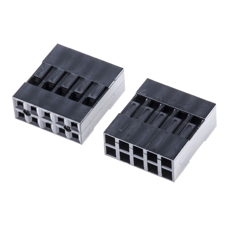 50 pcs - M20-1070500 HARWIN, M20-10 Female Connector Housing, 2.54mm Pitch, 10 Way, 2 Row
