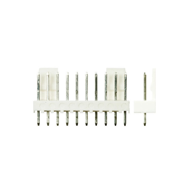 20 pcs - 22-27-2131 Molex KK 254 Series Straight Through Hole Pin Header, 13 Contact(s), 2.54mm Pitch, 1 Row(s), Unshrouded