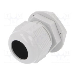 10 pcs : 2411.641 - Cable gland, M32, 1.5, IP68, polyamide, light grey