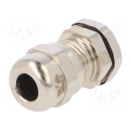 10 pcs : 2411.801 - Cable gland, M12, 1.5, IP68, brass