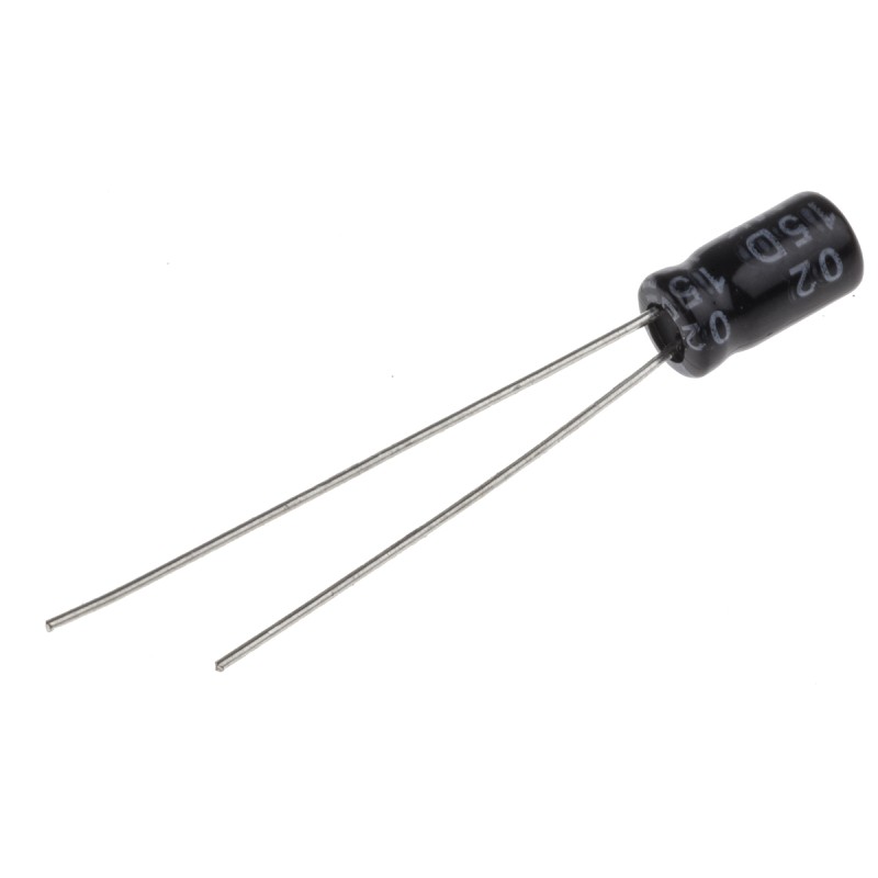 50 pcs - RS PRO 220μF Aluminium Electrolytic Capacitor 16V dc, Radial, Through Hole