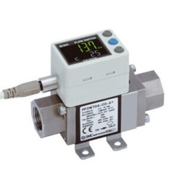 1 pcs - SMC PF3W Series Integrated Display Flow Switch, 5 l/min Min, 40 L/min Max