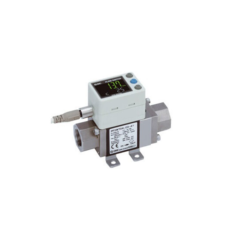 1 pcs - SMC PF3W Series Integrated Display Flow Switch, 5 l/min Min, 40 L/min Max