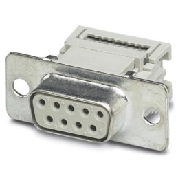 1 pcs - Phoenix Contact VS-09-BU-DSUB-FK 9 Way Panel Mount D-sub Connector Socket
