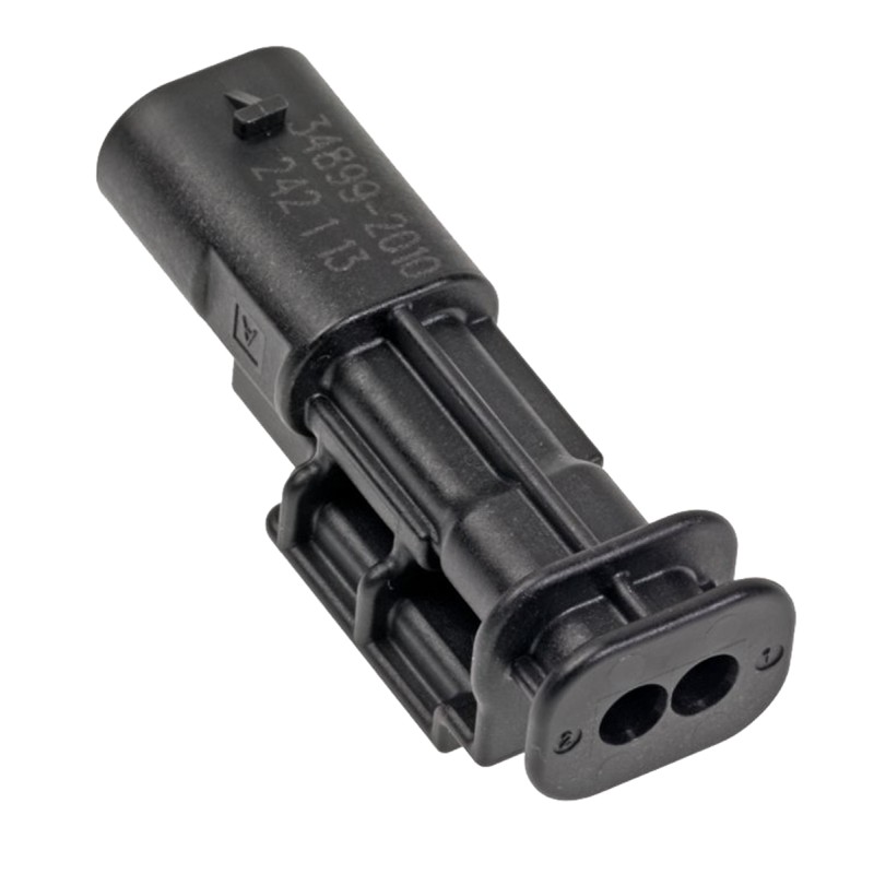 20 pcs - 34899-2020 Molex, MXP120 Automotive Connector Plug 2 Way, Crimp Termination