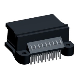 10 pcs - 1-963539-1 TE Connectivity, Micro Quadlok System Automotive Connector Plug 18 Way, Solder Termination