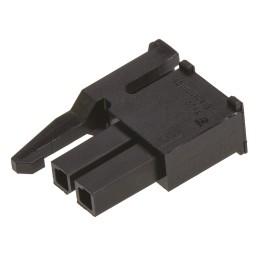 50 pcs - 2029047-2 TE Connectivity, Micro MATE-N-LOK Female Connector Housing, 3mm Pitch, 2 Way, 1 Row