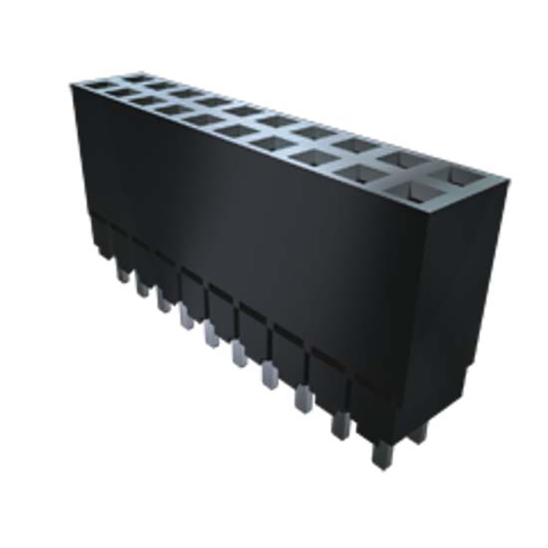 10 pcs - ESW-105-23-T-D Samtec ESW Series Straight Through Hole Mount PCB Socket, 5-Contact, 2-Row, 2.54mm Pitch, Solder Termina