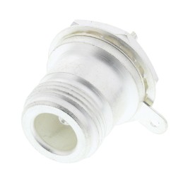 1 pcs - TE Connectivity 50Ω Straight Panel Mount N Type Connector, jack, Solder Termination, 0 - 11GHz