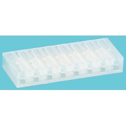 20 pcs - 10-01-1104 Molex KK 3001, 5.08mm Pitch, 10 Way, 1 Row Female Straight Connector Housing