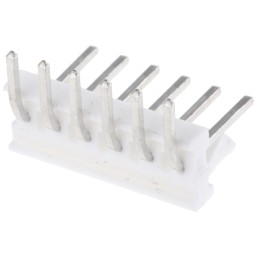 50 pcs - 640457-6 TE Connectivity MTA-100 Series Right Angle Through Hole Pin Header, 6 Contact(s), 2.54mm Pitch, 1 Row(s), Unsh
