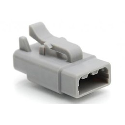 20 pcs - ATM06-3S Amphenol Industrial, ATM Automotive Connector Plug 3 Way, Crimp Termination