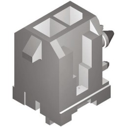 20 pcs - 43045-0407 Molex Micro-Fit 3.0 Series Right Angle Surface Mount PCB Header, 4 Contact(s), 3.0mm Pitch, 2 Row(s), Shroud
