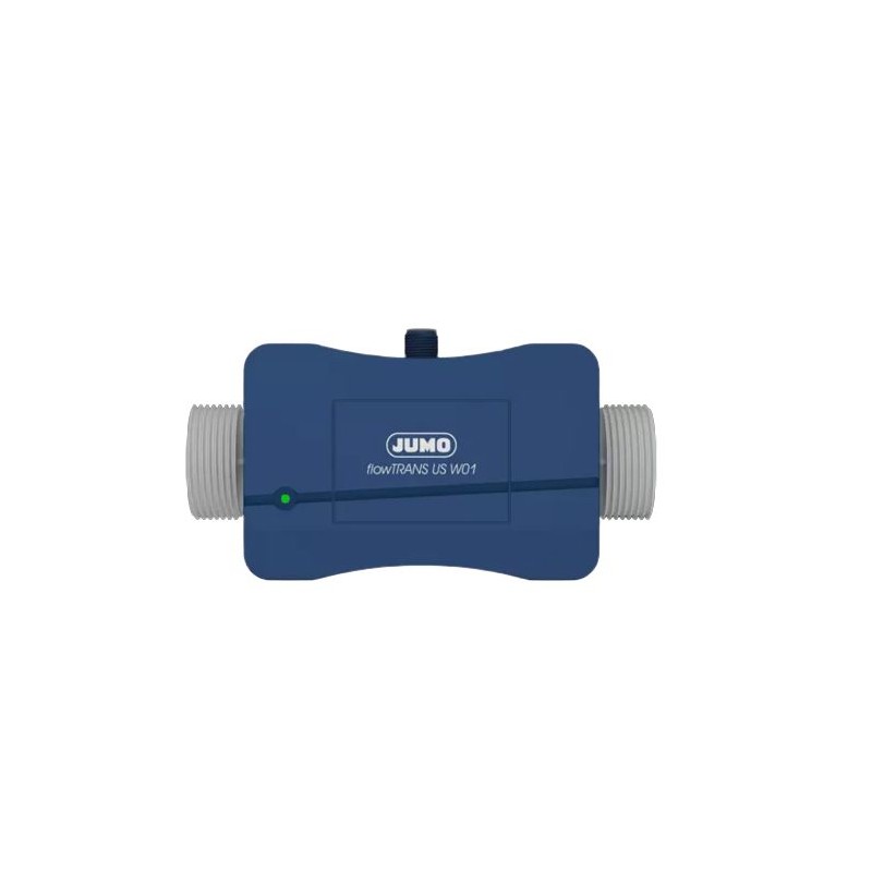 1 pcs - Jumo JUMO flowTRANS US W01 Series Analog Flow Meter for Liquid, 0 l/min Min, 520 L/min Max