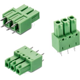 5 pcs - Wurth Elektronik 3.81mm Pitch 7 Way Vertical Pluggable Terminal Block, Inverted Header, Through Hole, Solder Terminatio