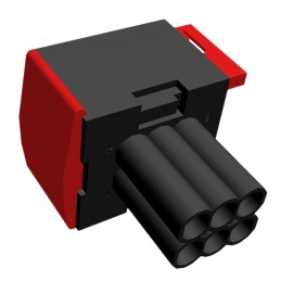 10 pcs - 1-967241-1 TE Connectivity, Junior Power Timer Automotive Connector Socket 6 Way