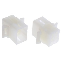 50 pcs - 59052 Molex, STANDARD .093' Male Connector Housing, 2.36mm Pitch, 6 Way, 2 Row