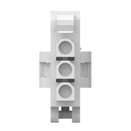 20 pcs - 794186-1 TE Connectivity, Mini-Universal MATE-N-LOK II Male Connector Housing, 4.14mm Pitch, 3 Way, 1 Row