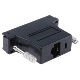 1 pcs - RS PRO D Sub Adapter Male 25 Way D-Sub to Female RJ45